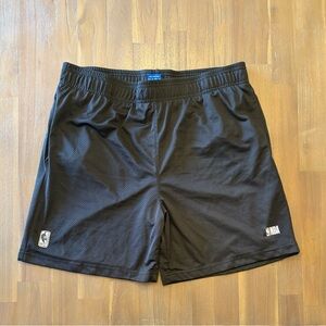 NBA Black Mesh Athletic Shorts